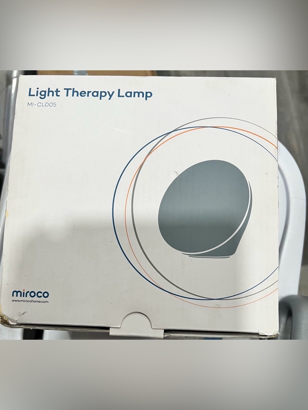 Miroco Light Therapy Lamp in White